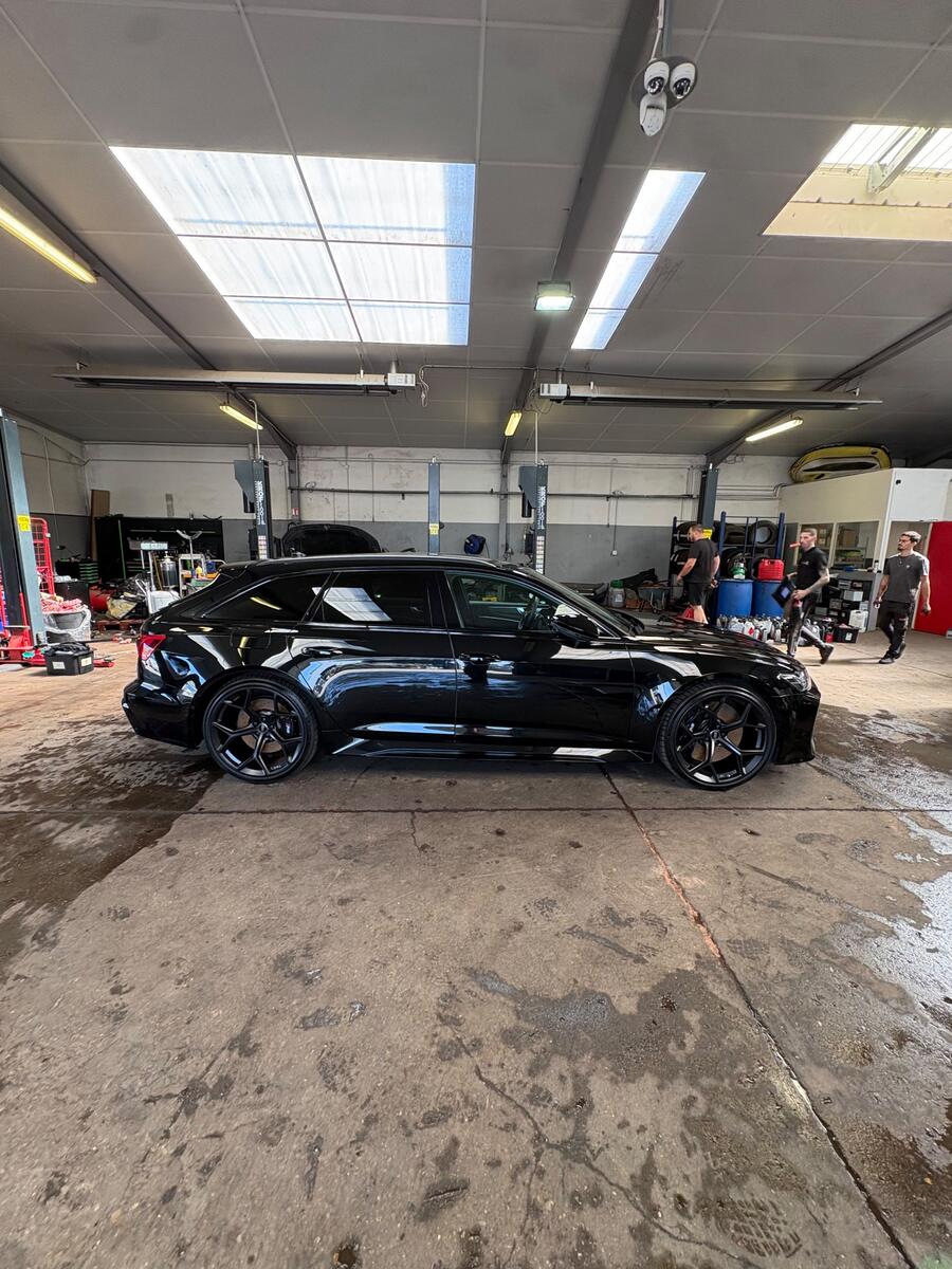 Audi RS6 Avant après nettoyage vapeur